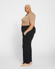 Cloud Rib Mola Pant - Black