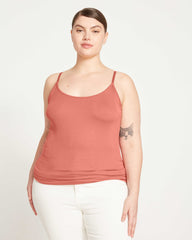 Cloud Rib Camisole - Terracotta