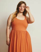 Cayo Cami Dress - Italian Orange