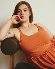 Cayo Cami Dress - Italian Orange