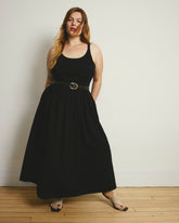 Cayo Cami Dress - Black