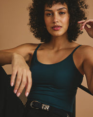Cloud Rib Camisole - Deep Sea