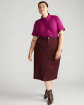 Chelsea Liquid Jersey Short Sleeve Shirt - Rothko Purple