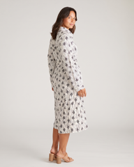 Cooling Stretch Cupro Savannah Dress - Vintage Daydream Print