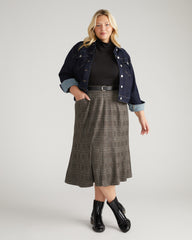 Carla Ponte Skirt - British Plaid