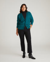 Cable Knit Cardigan - Botanic