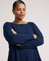 Cassandra Divine Jersey Top - Midnight
