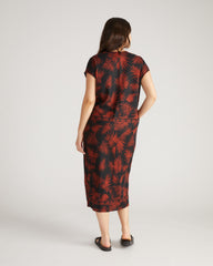 Cabana Linen Blend Kaftan - Bohem Print