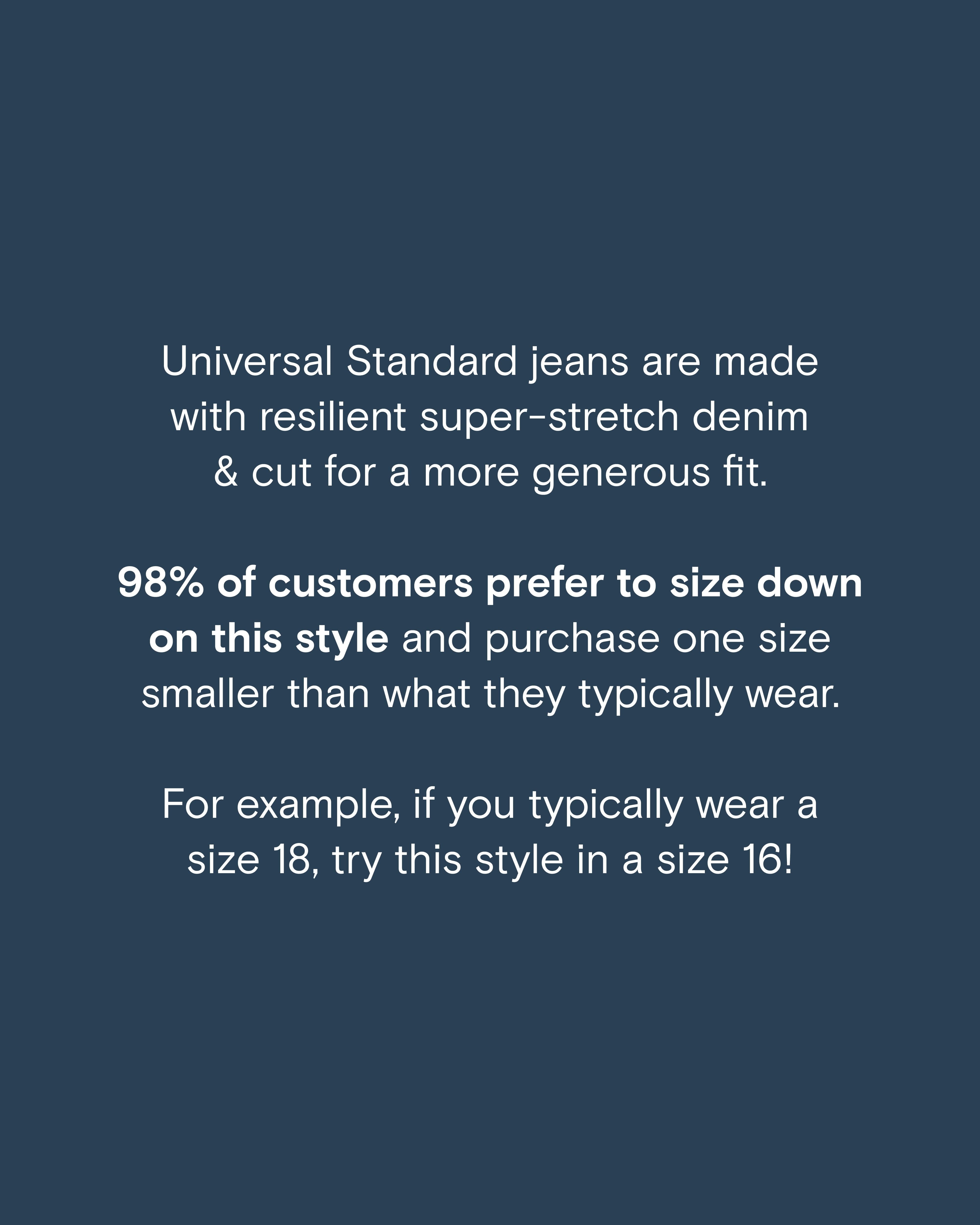 ComfortDenim Stovepipe Jeans 28 Inch - Dark Indigo