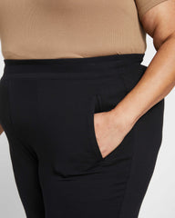 Cloud Rib Mola Pant - Black
