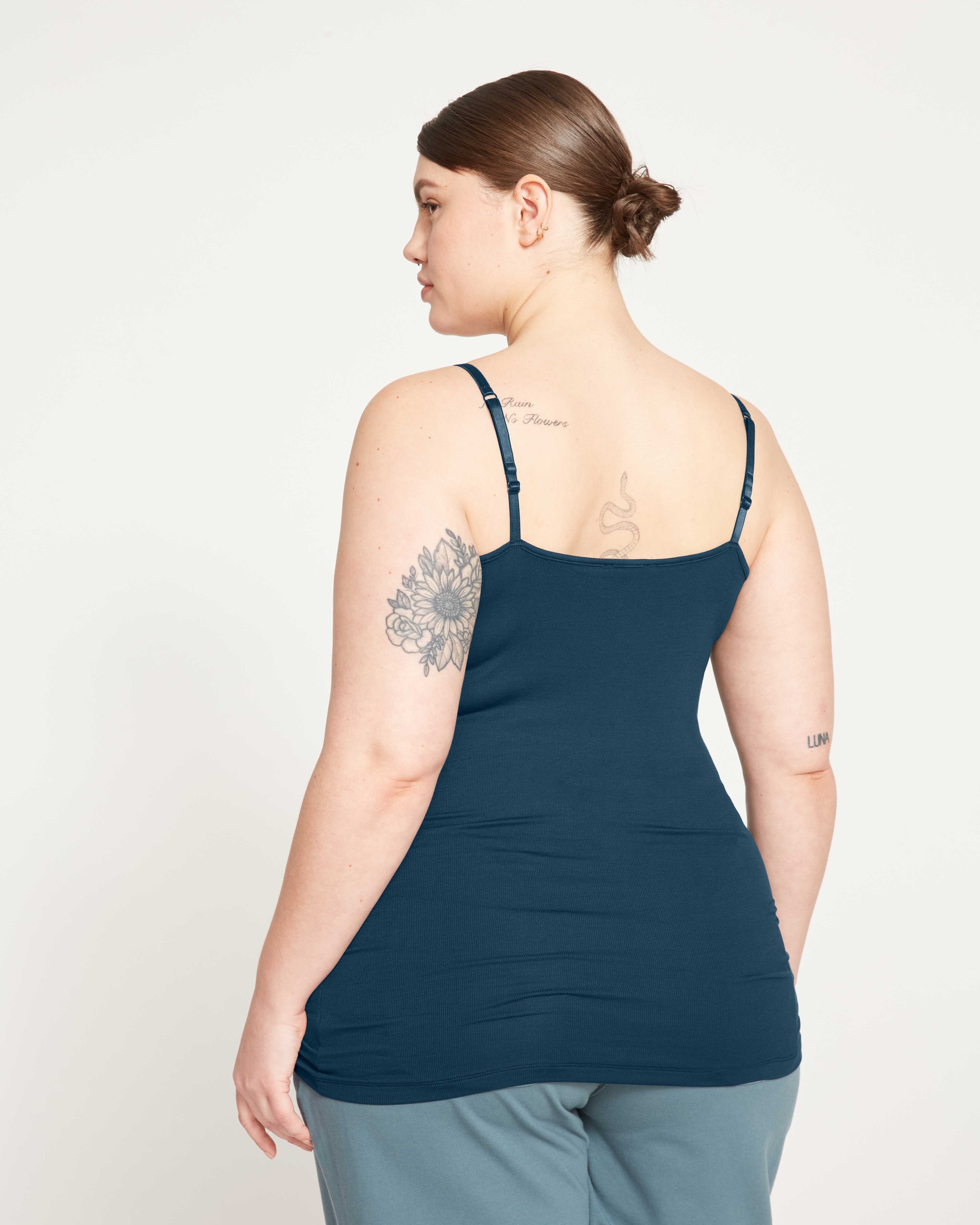 Cloud Rib Camisole - Deep Sea