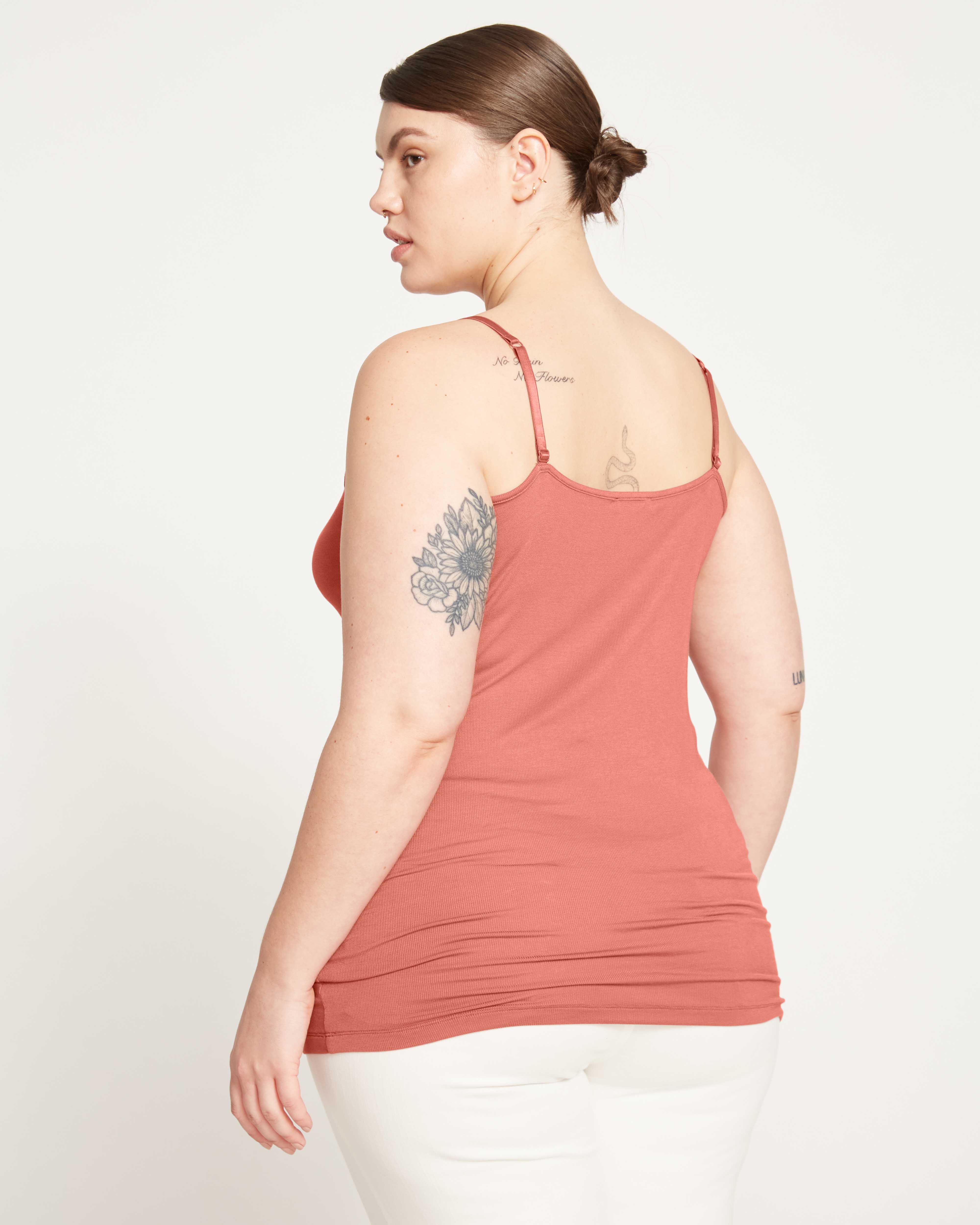 Cloud Rib Camisole - Terracotta