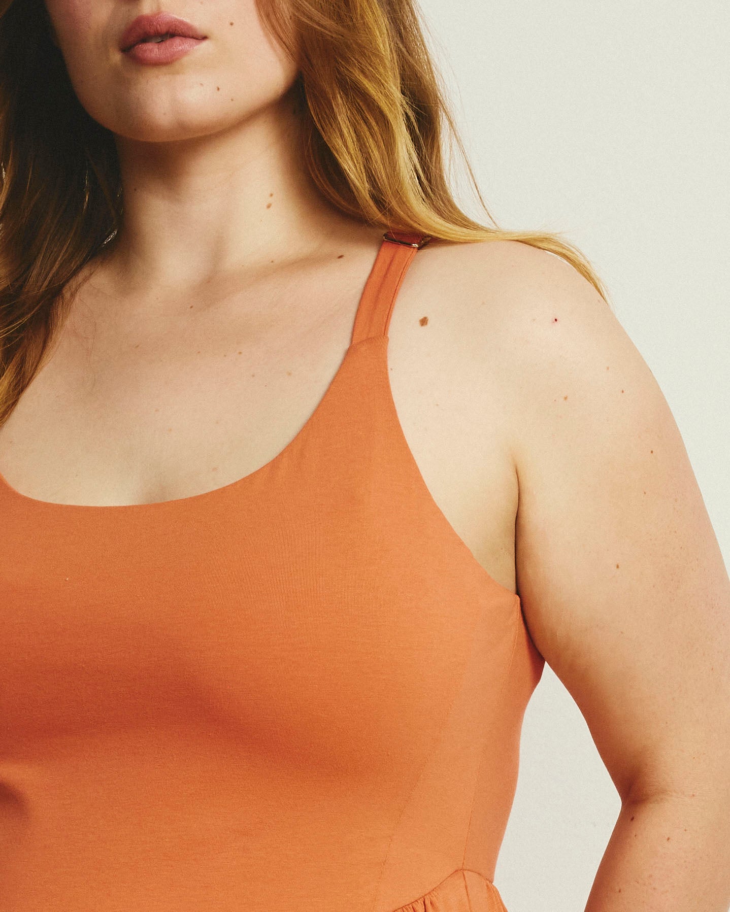 Cayo Cami Dress - Italian Orange