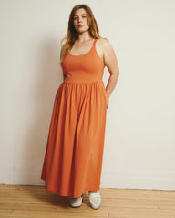 Cayo Cami Dress - Italian Orange