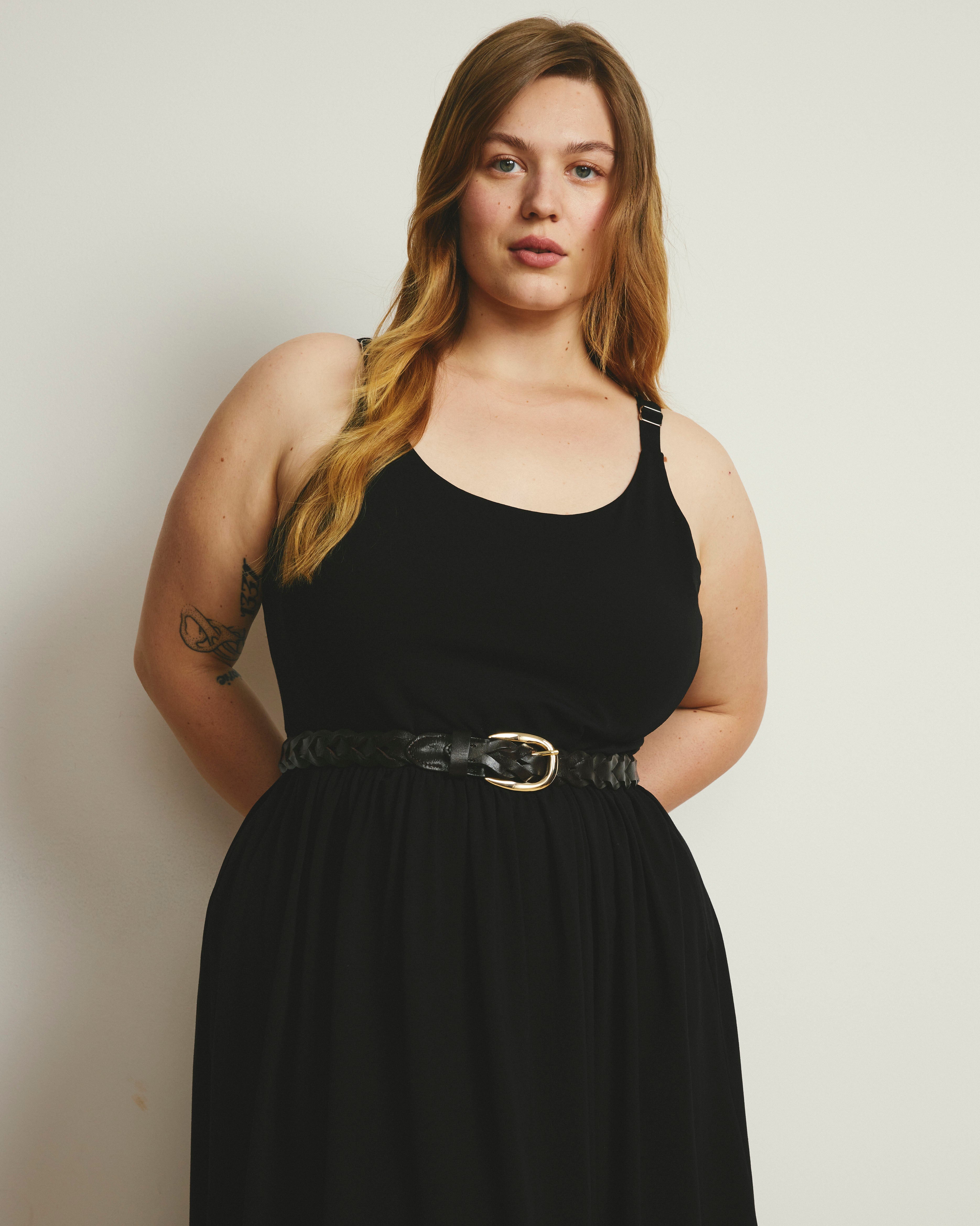 Cayo Cami Dress - Black