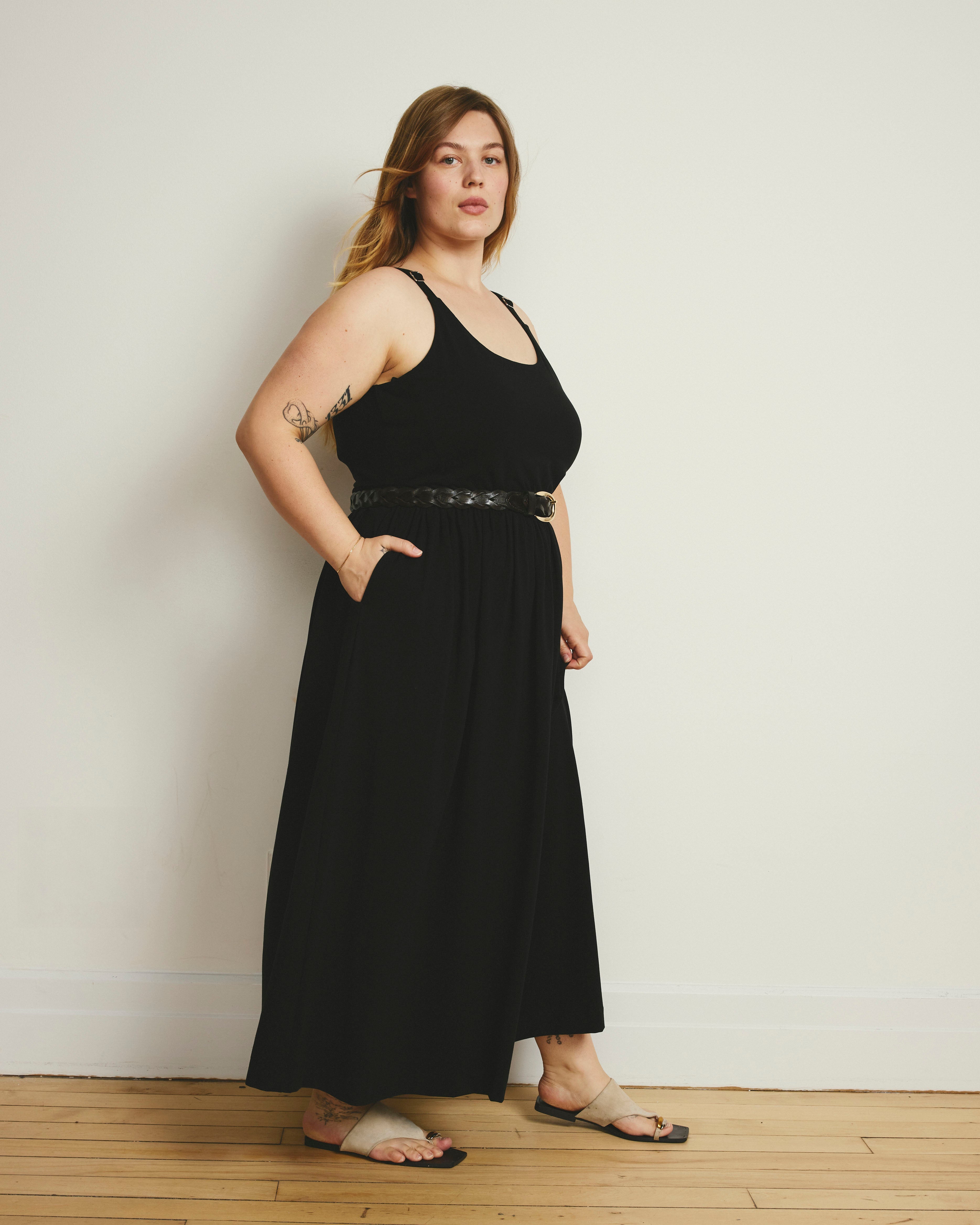 Cayo Cami Dress - Black