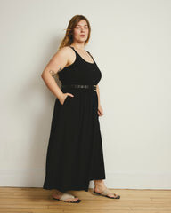 Cayo Cami Dress - Black