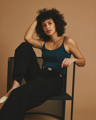 Cloud Rib Camisole - Deep Sea