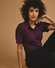Chelsea Liquid Jersey Short Sleeve Shirt - Acai