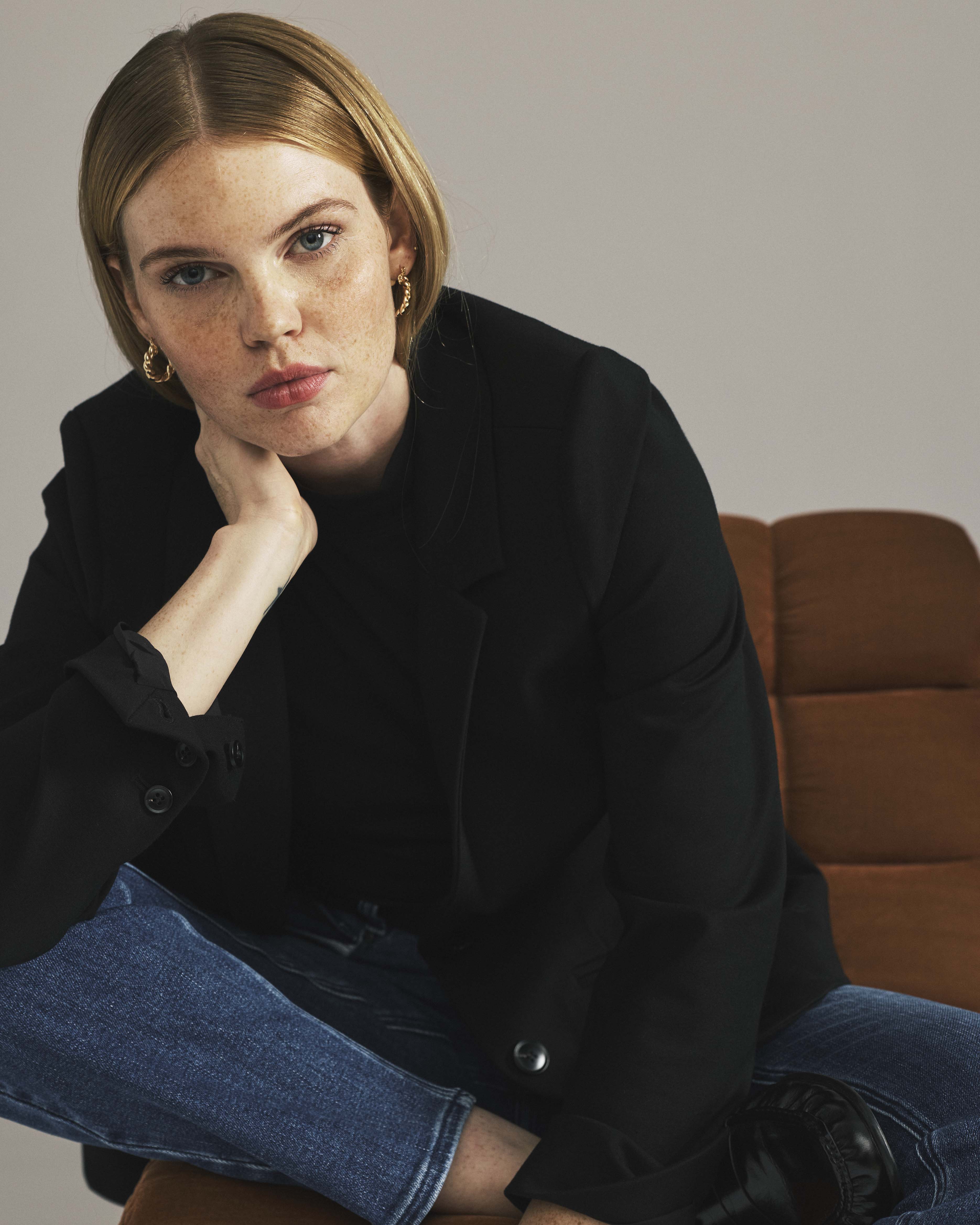 Beas Ponte Blazer - Black