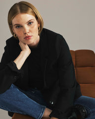Beas Ponte Blazer - Black