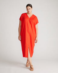 Cabana Linen Blend Kaftan - Shoreline Sunset