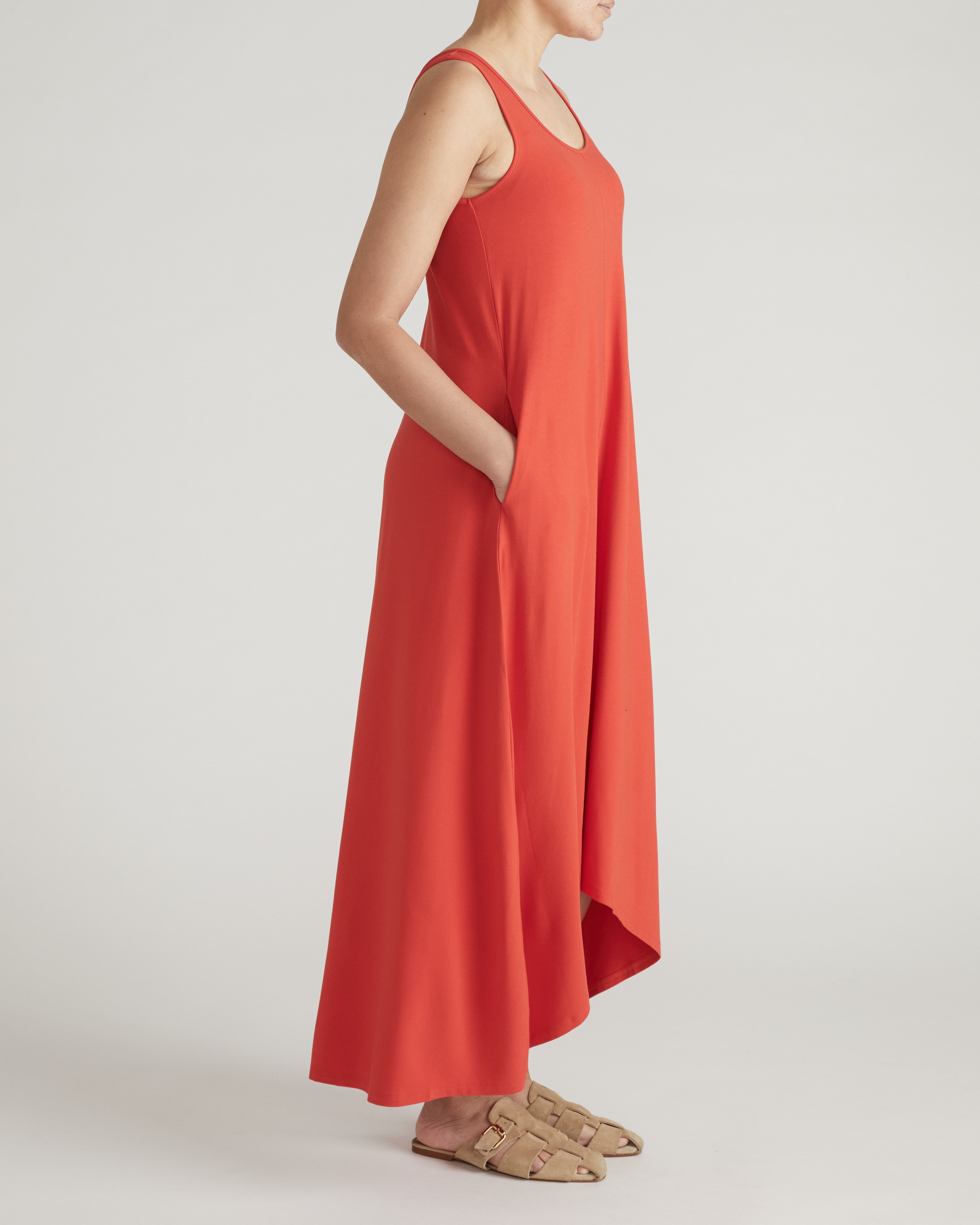 Athena Divine Jersey Dress - Shoreline Sunset
