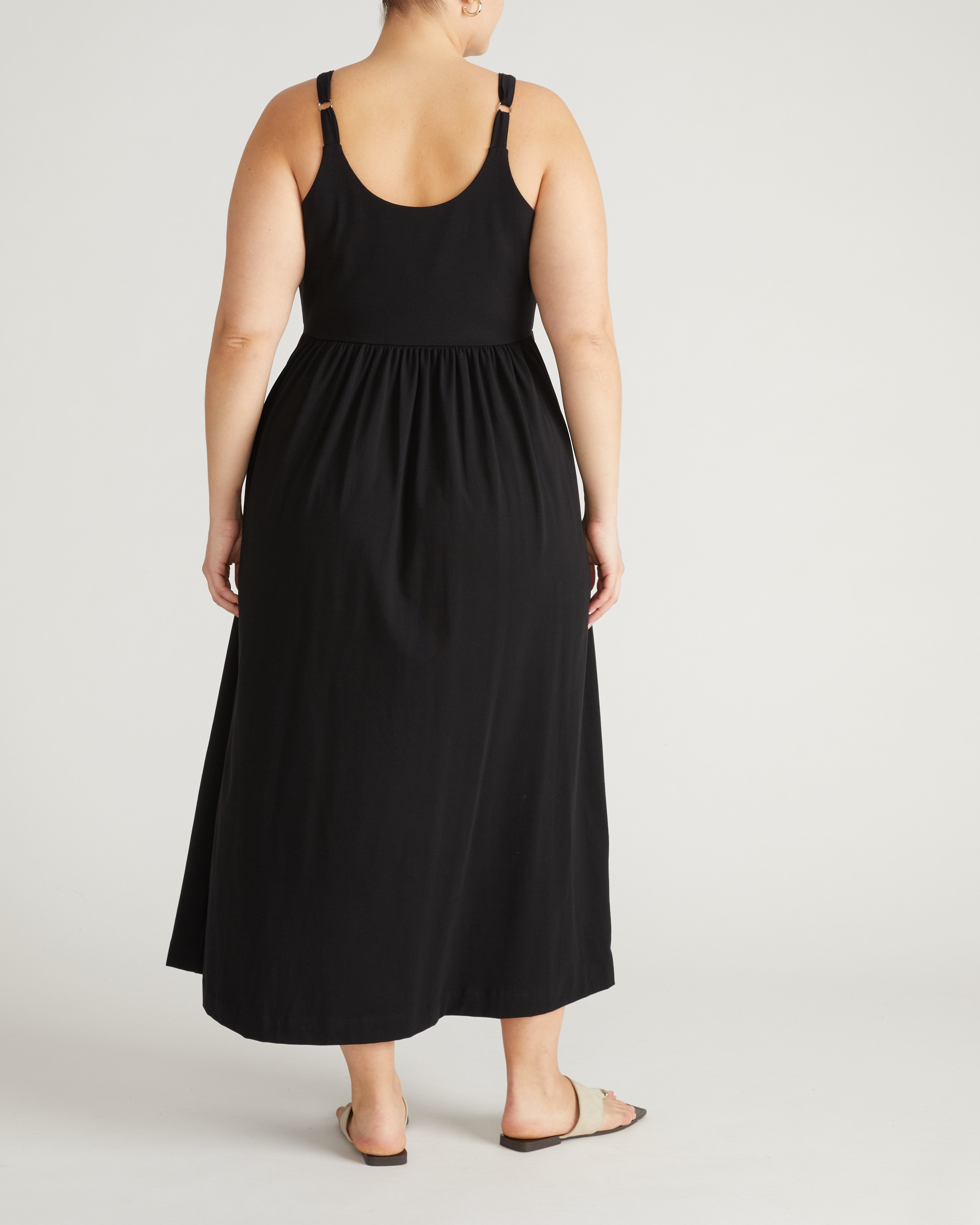 Cayo Cami Dress - Black