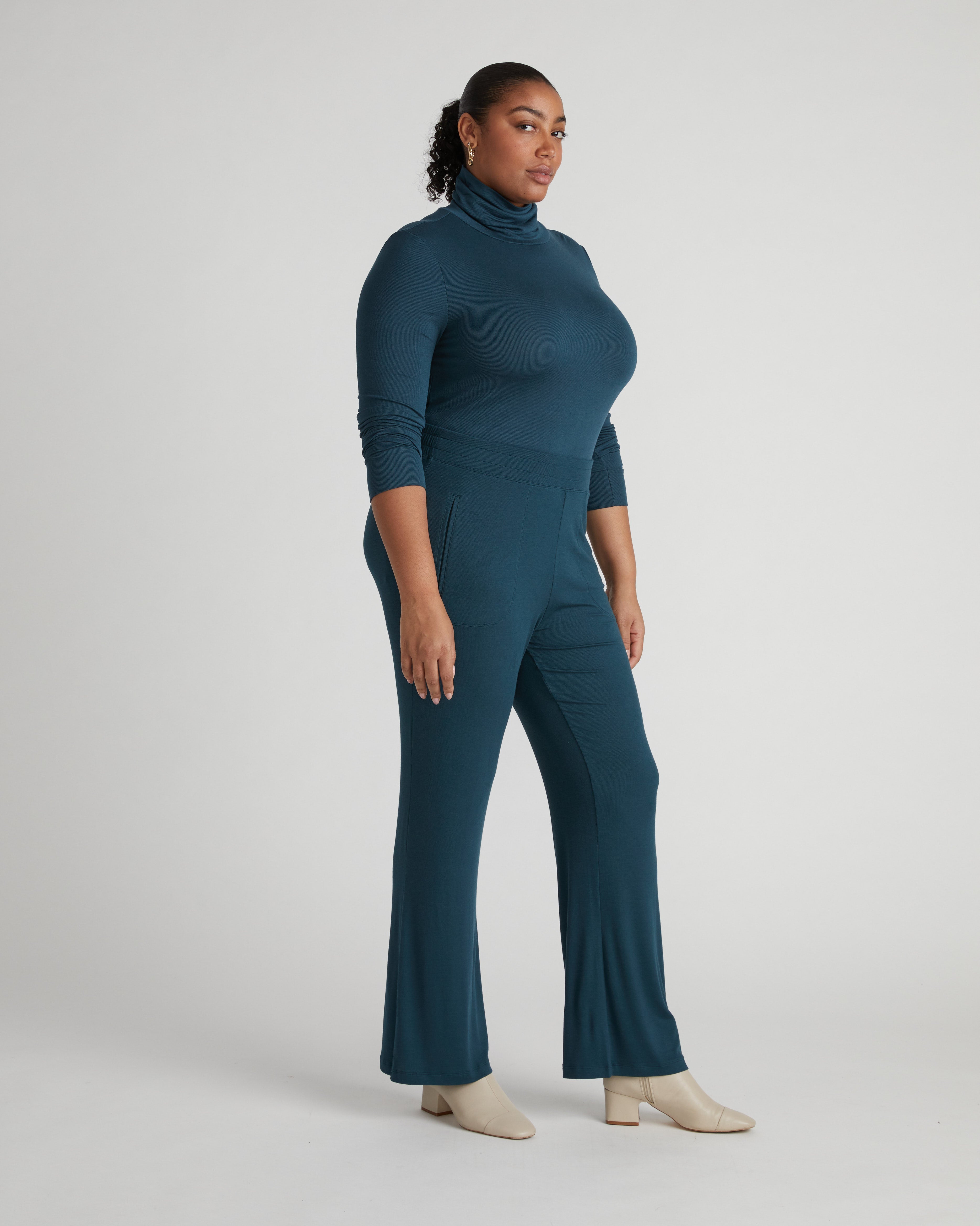 Cloud Rib Mola Pant - Deep Sea