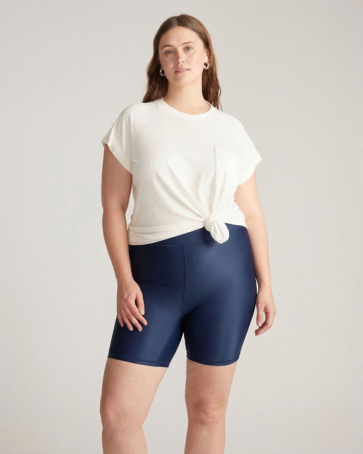 Barely-There Slip Shorts - Navy