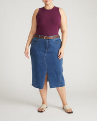Cai High Neck Tank - Gamay