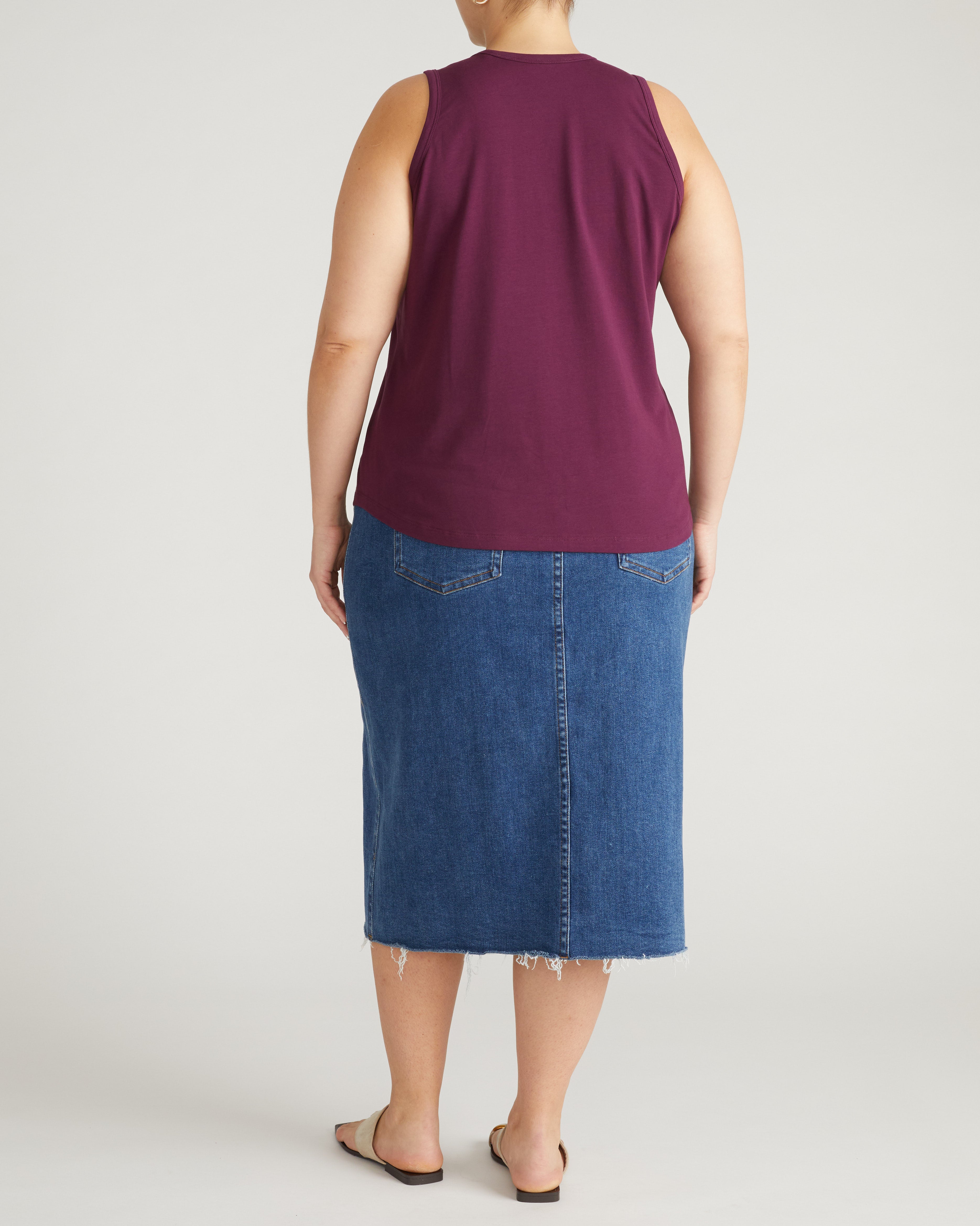 Cai High Neck Tank - Gamay