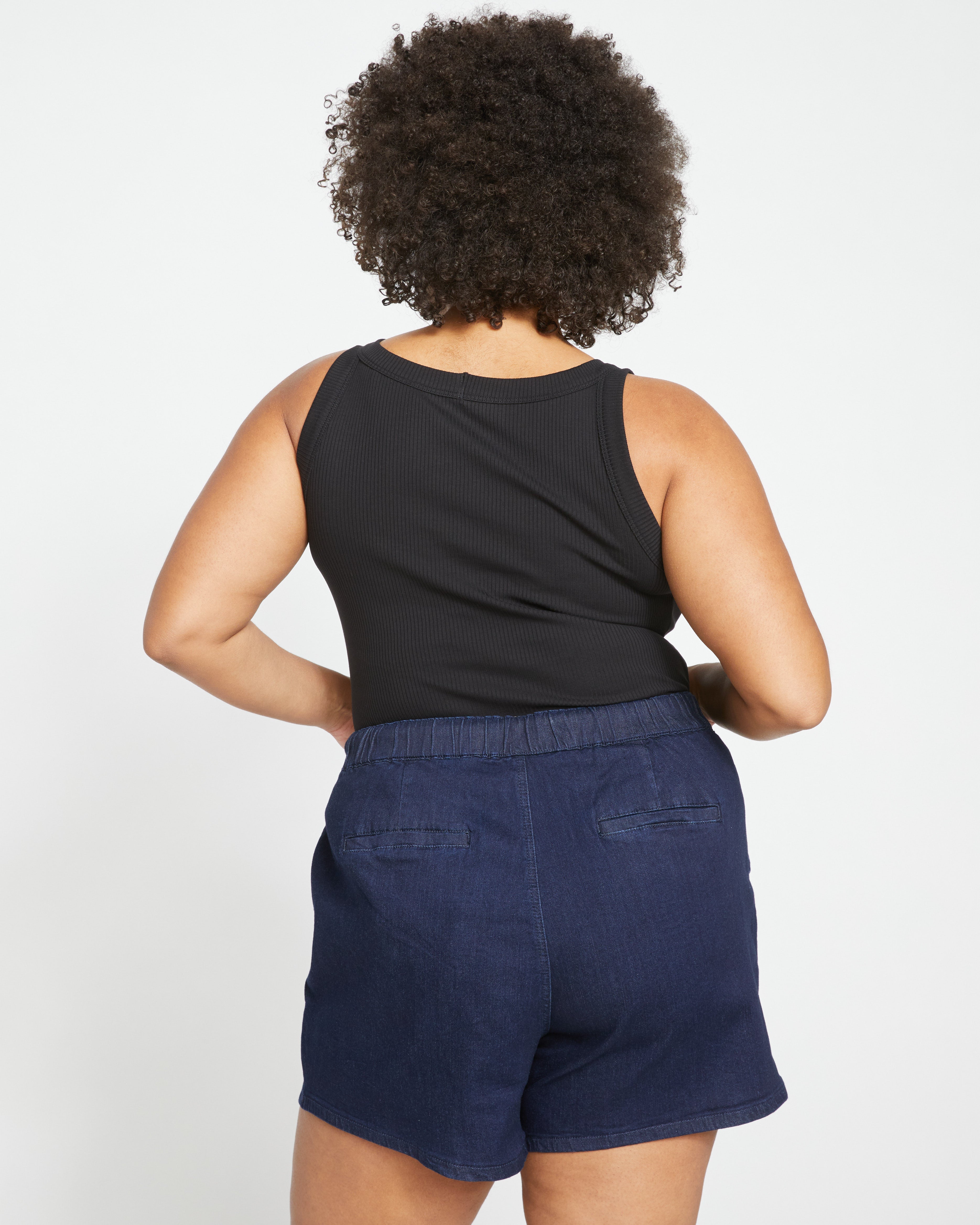 ComfortDenim Marche Shorts - Dark Indigo